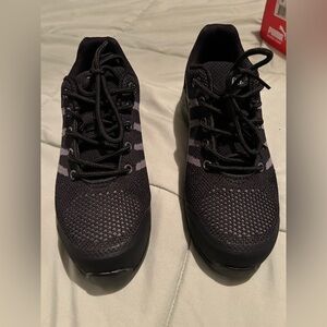 Puma Black and Gray Woman’s steel toe work Sneakers